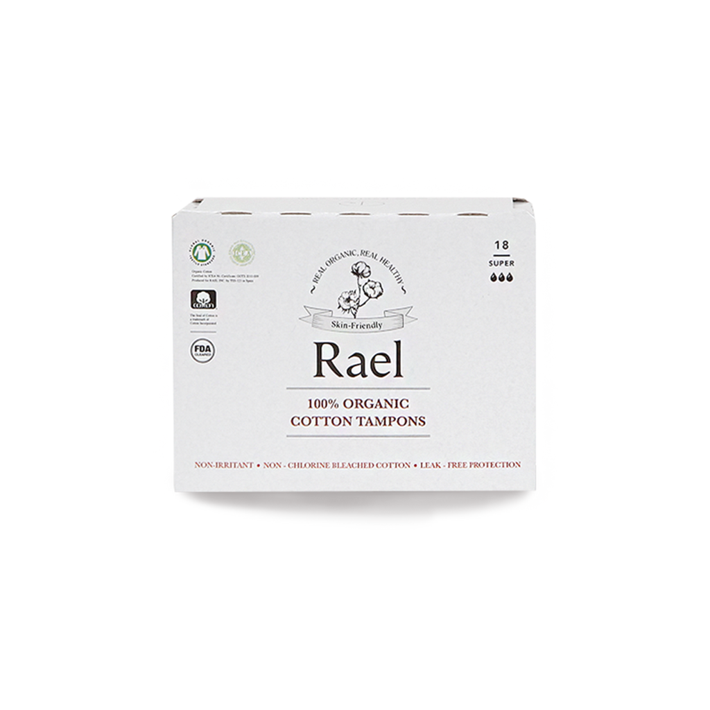 Rael Super Tampons Non-Applicator