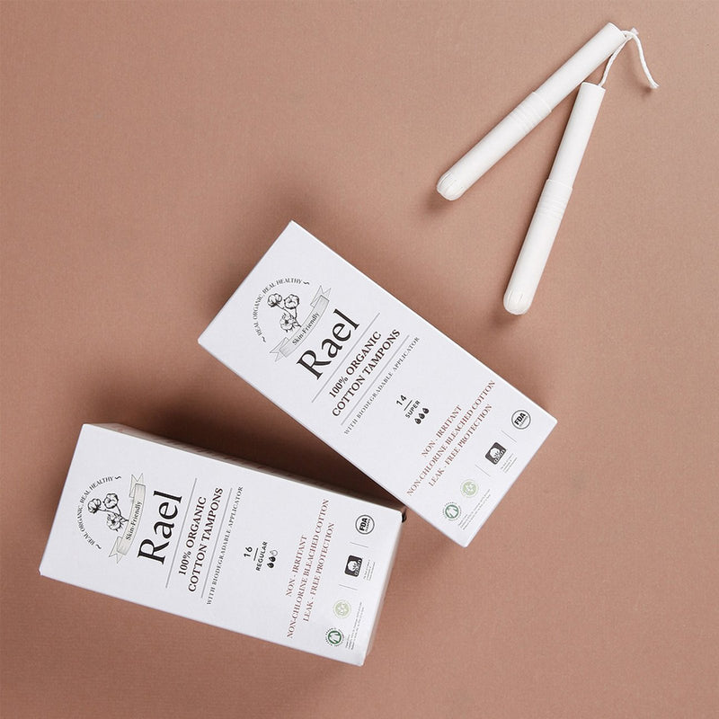 Rael Regular Tampons with Cardboard Applicator