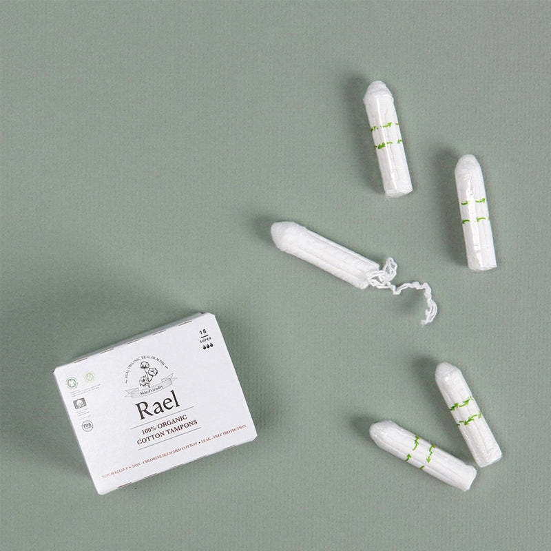Rael Super Tampons Non-Applicator